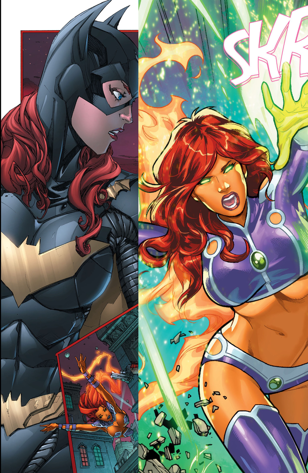 Yelling About Comics Podcast - Batgirl vs. Starfire