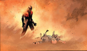 Cyclops kills Professor X
