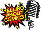 Logo for Yelling About Comics